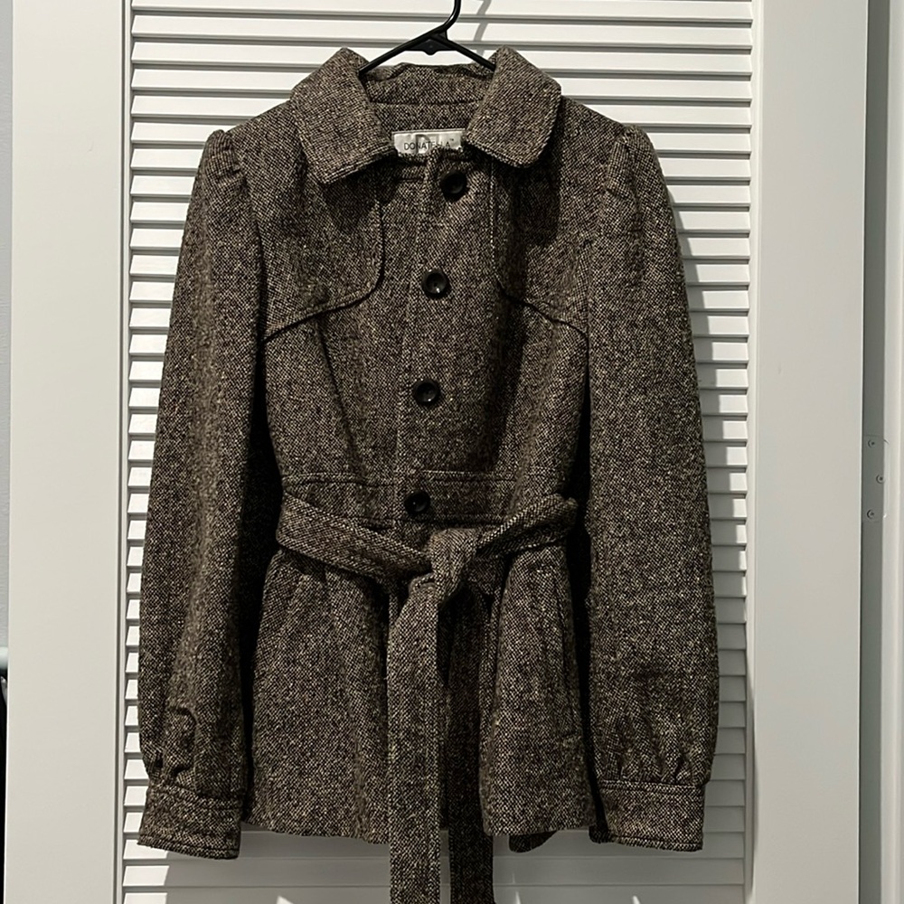 Donatella tweed jacket.